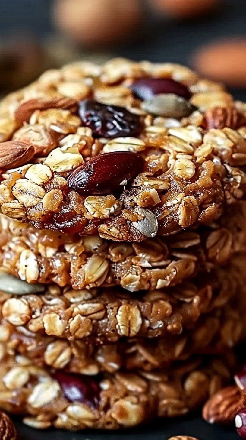 Healthy Nut & Seed Energy Cookies
