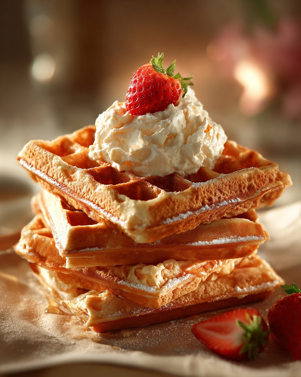 Easy Healthy Protein Waffles