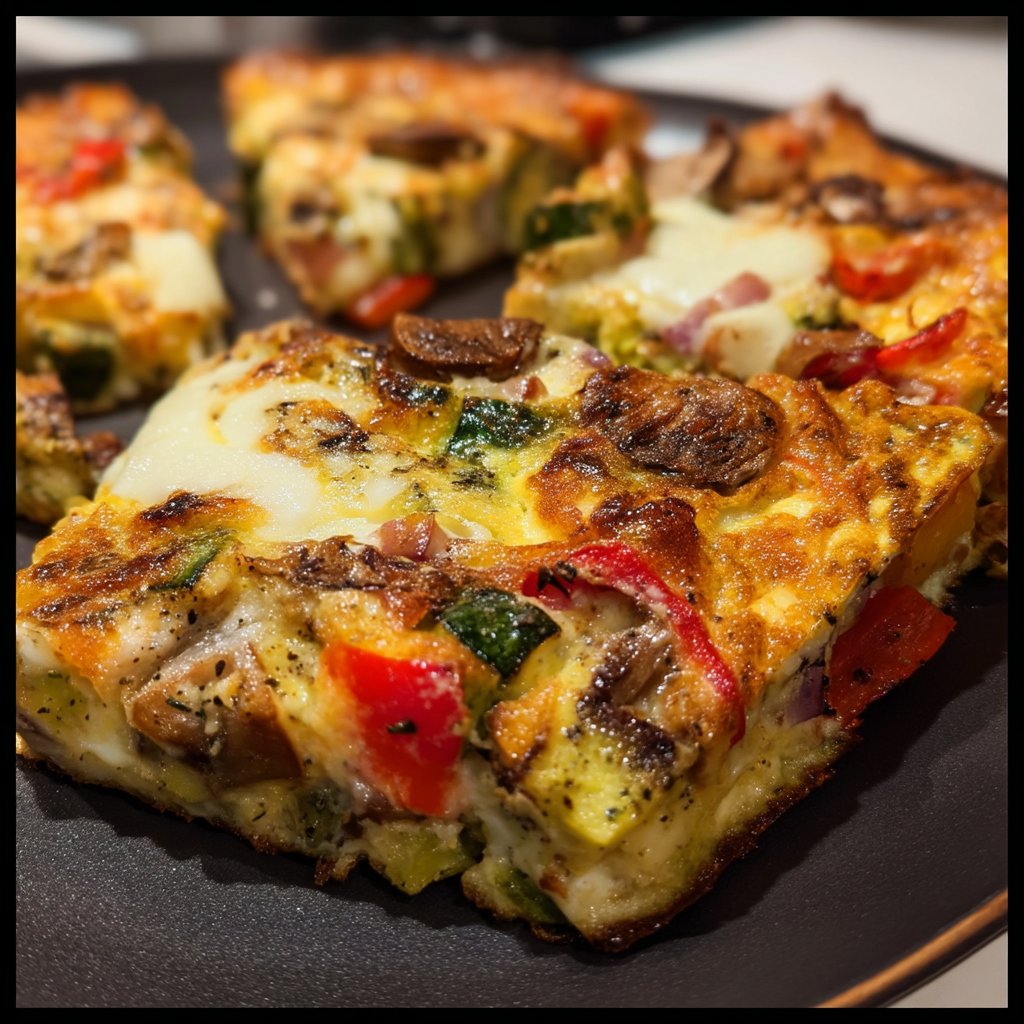 Roasted Veggie Frittata 3 Roasted Veggie Frittata