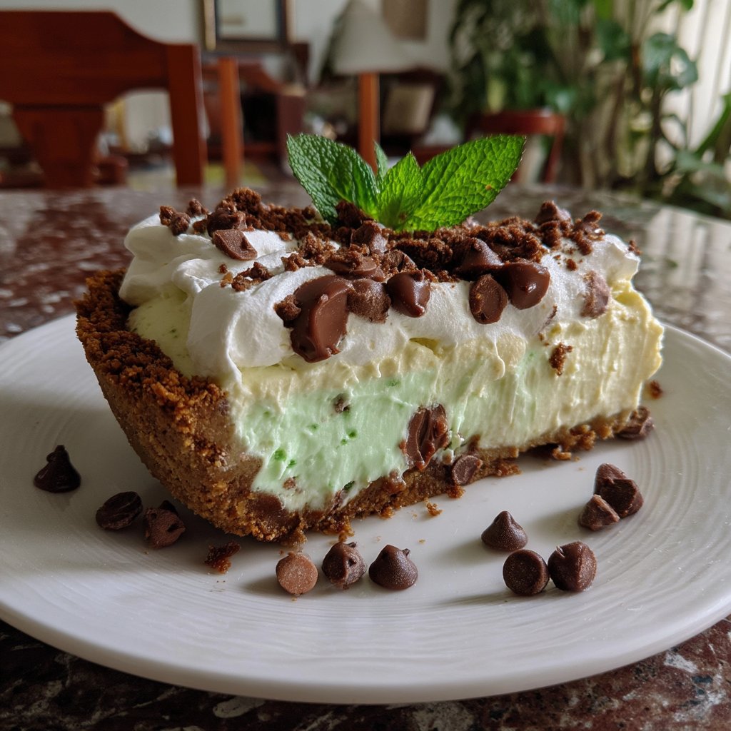 St. Patrick’s Grasshopper Pie 2 St. Patrick’s Grasshopper Pie