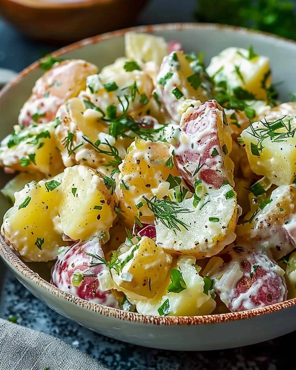 Salt and Vinegar Potato Salad
