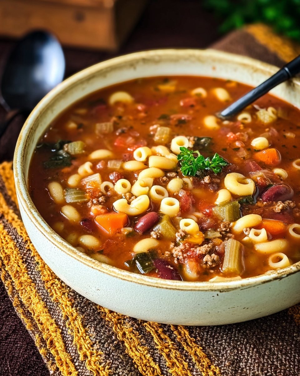 Ultimate Pasta and Beans Soup