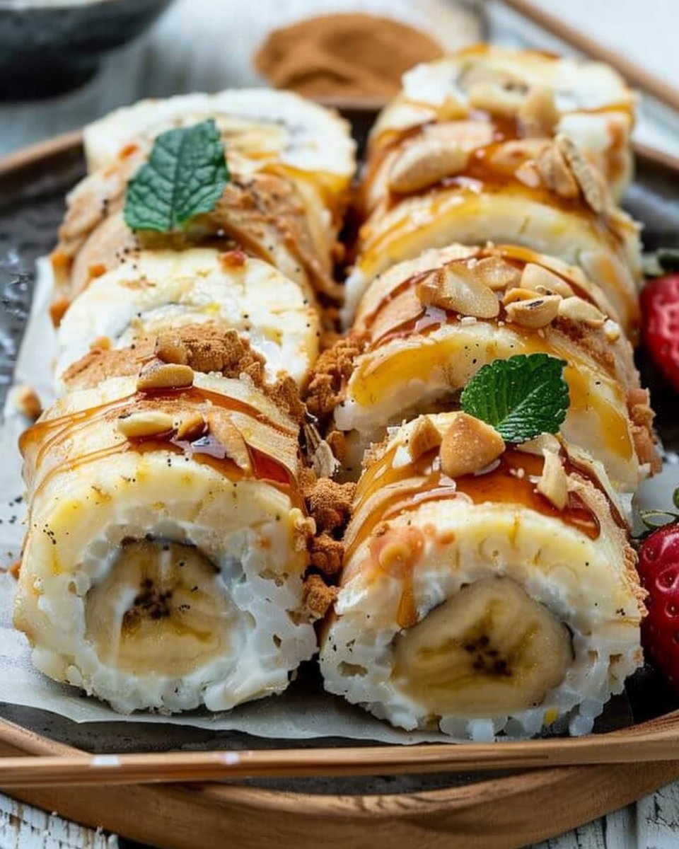 Banana Sushi Rolls
