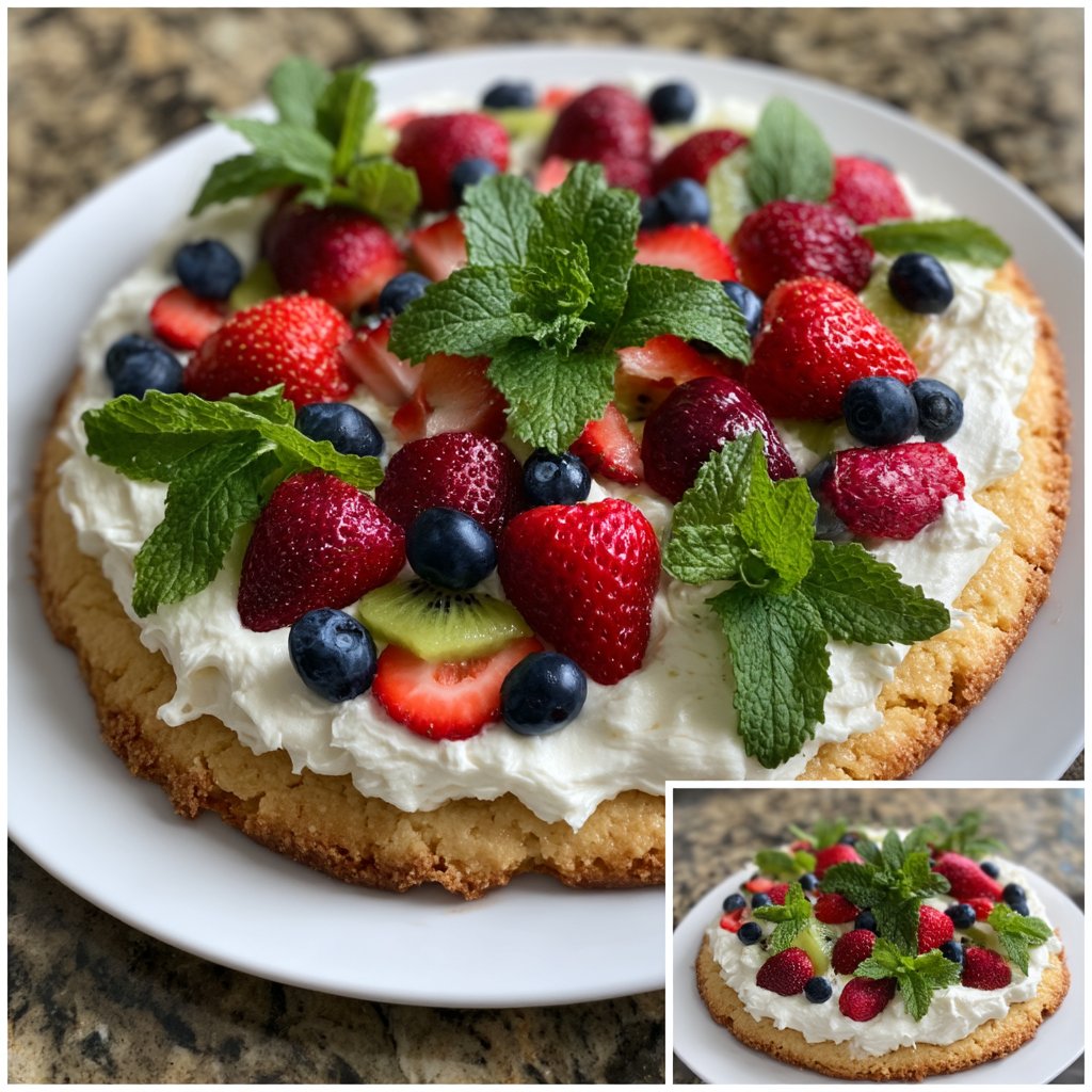 Mother’s Day Fruit Pizza with Mascarpone Frosting 3 Mother’s Day Fruit Pizza with Mascarpone Frosting