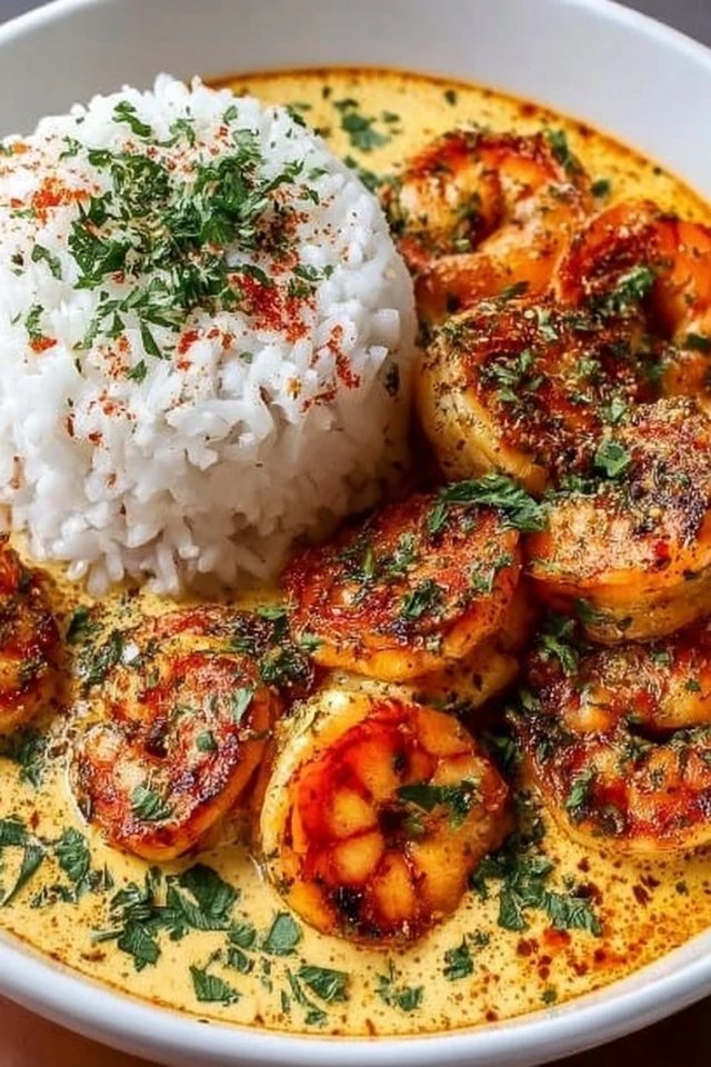 Creamy Garlic Butter Shrimp