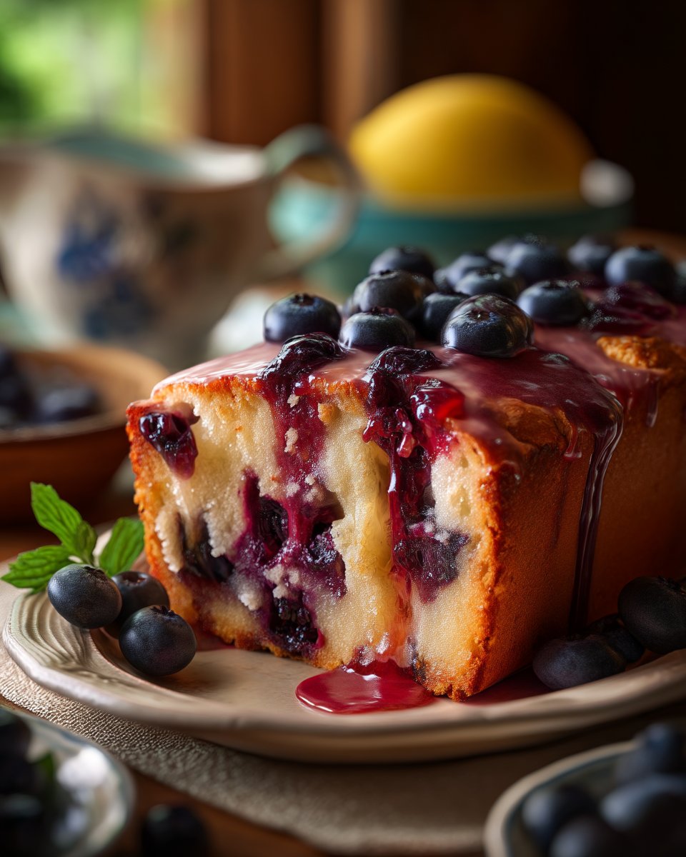 Blueberry Breakfast Cake