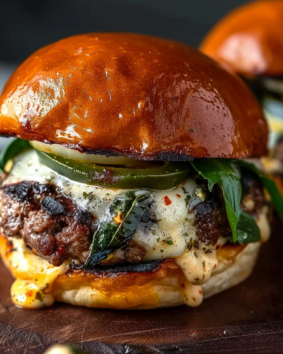 Smoky Poblano Popper Burgers: The Ultimate Grilled Comfort Food