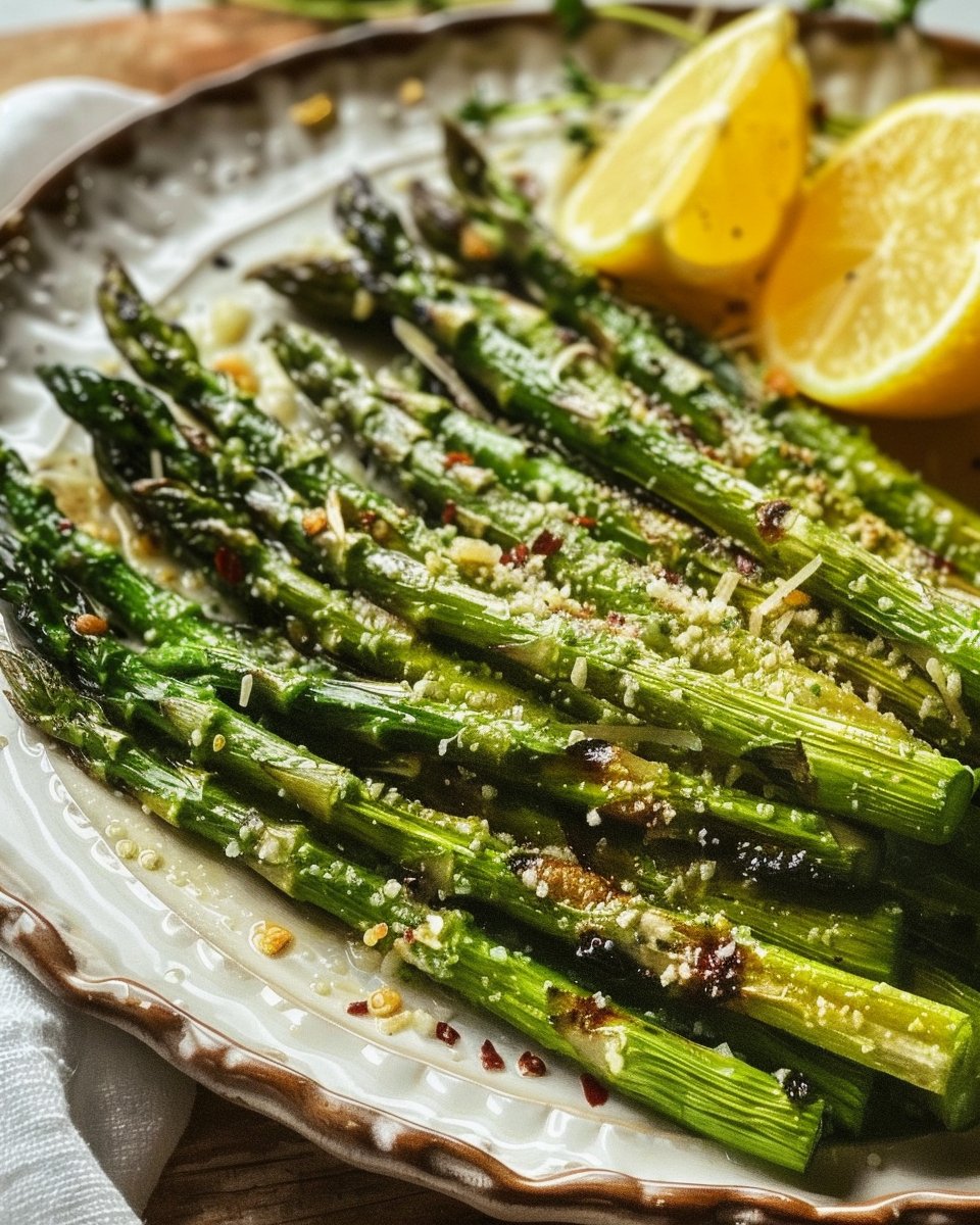 Roasted Parmesan Asparagus 2 Roasted Parmesan Asparagus