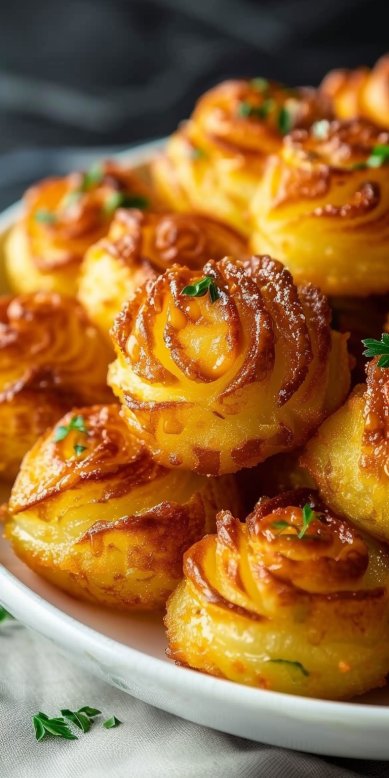 Recette Pommes de Terre Duchesse Air Fryer : facile et dorée