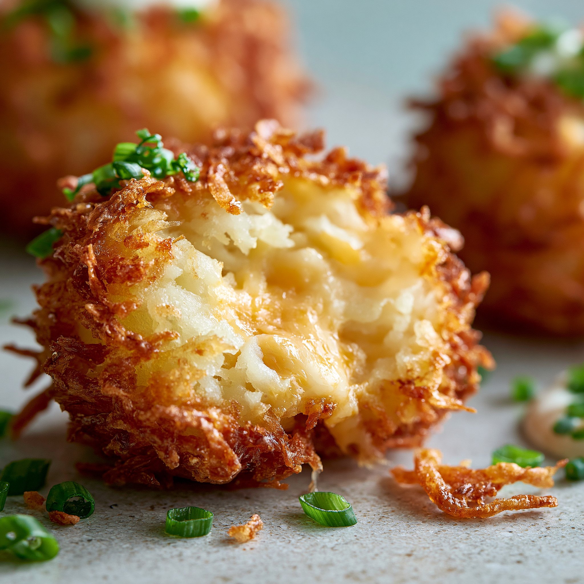 Crispy Loaded Hashbrown Bites