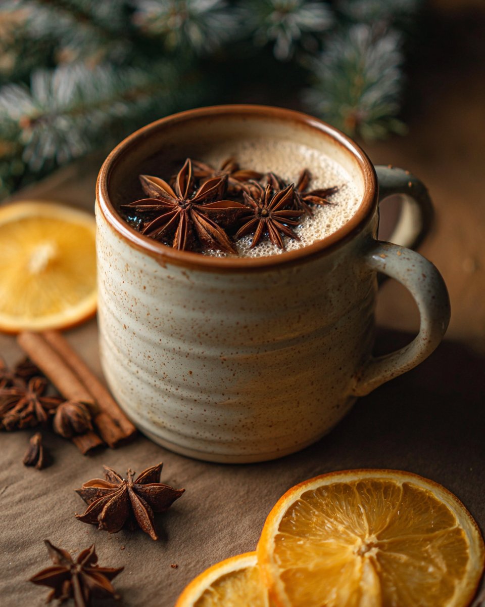 Cardamom Orange Sleigh Latte