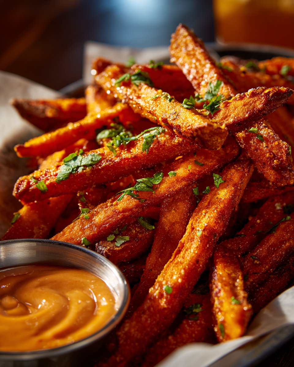 Crispy Oven Baked Sweet Potato Fries
