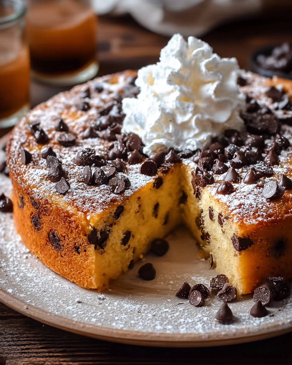 Italian Chocolate Chip Ricotta Cake