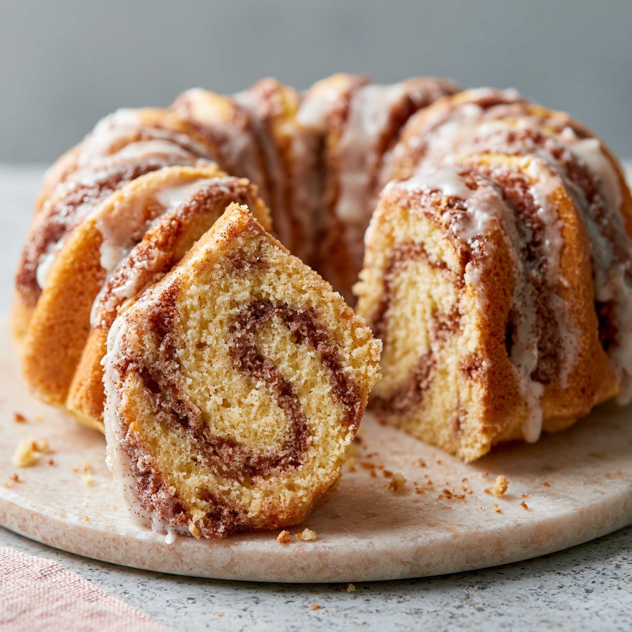 Cinnamon Swirl Bundt Cake