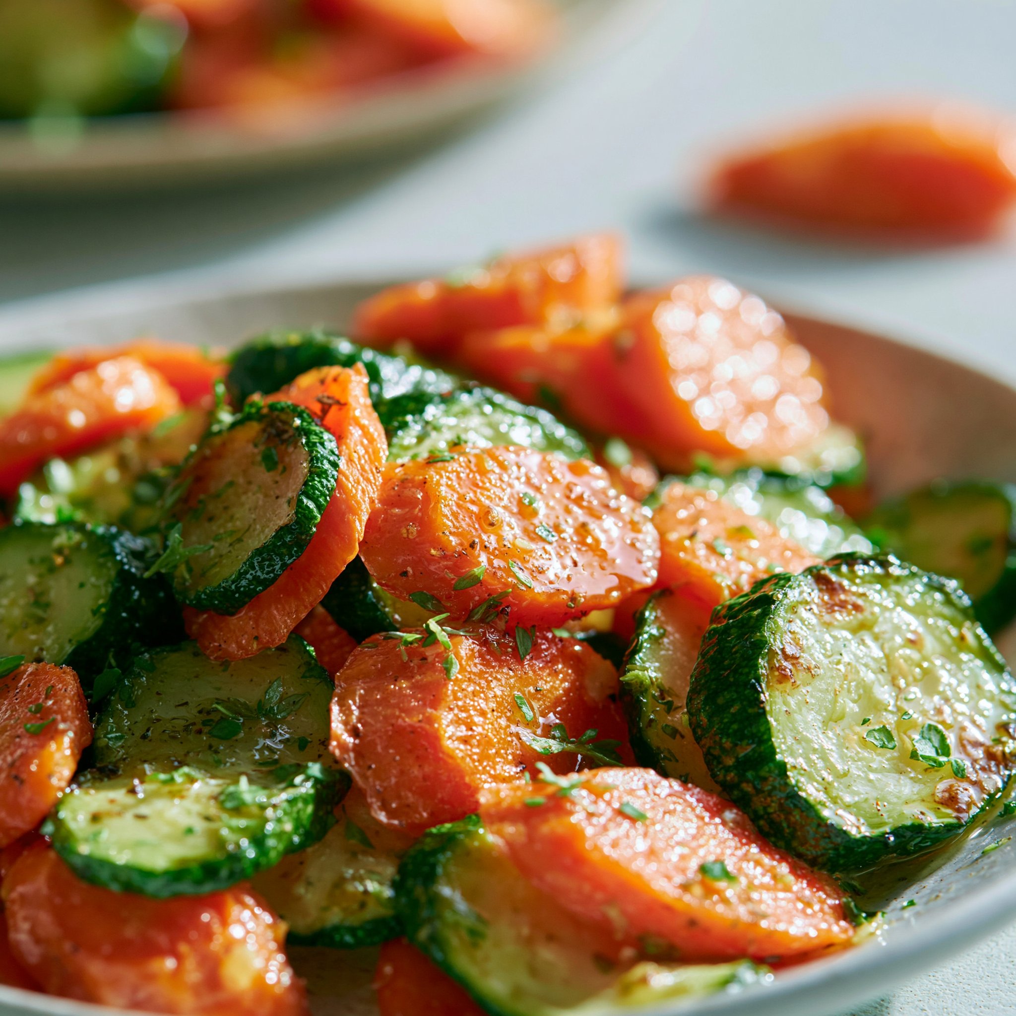 Effortless Sautéed Carrots and Zucchini