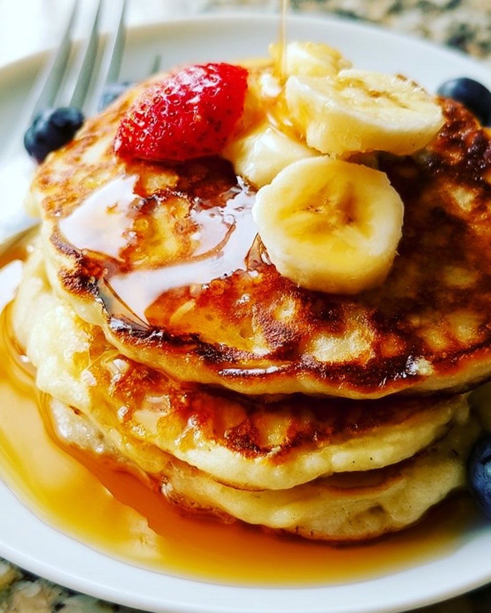 Pancakes Made with Sourdough Discard