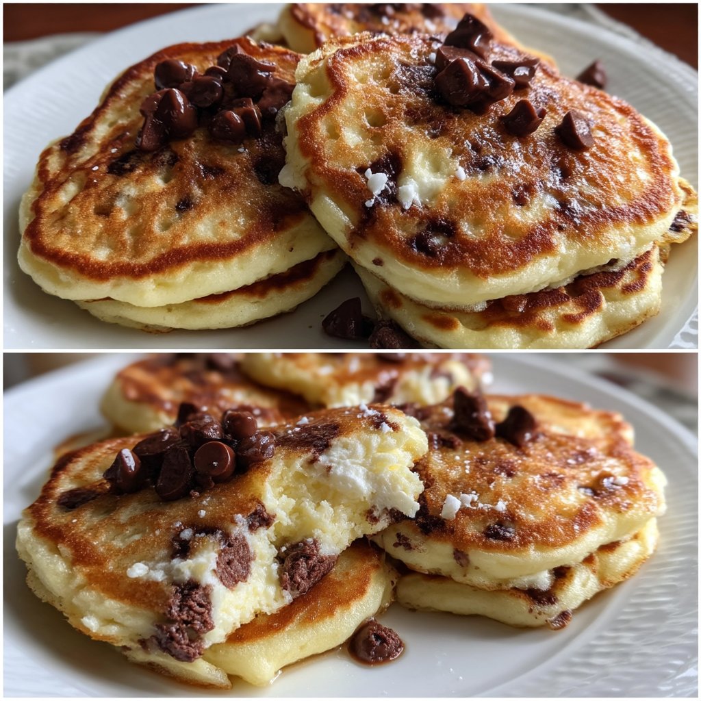 Ricotta Chocolate Chip Pancakes