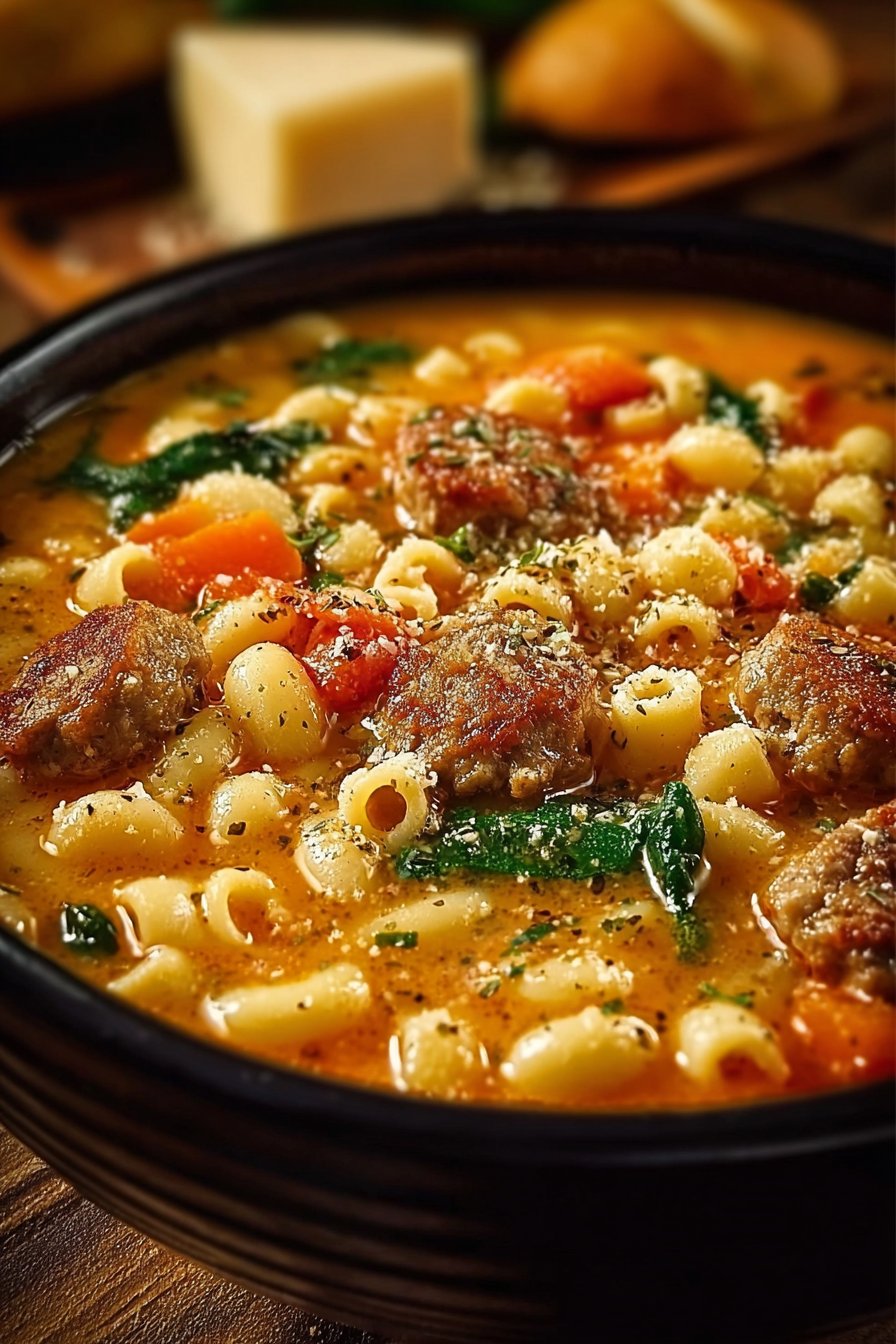 Italian Sausage and Ditalini Soup