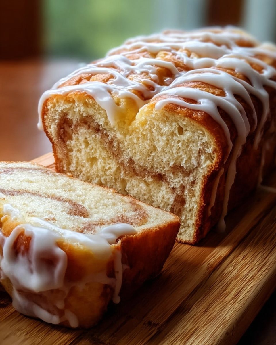 Dollywood Cinnamon Bread with Icing