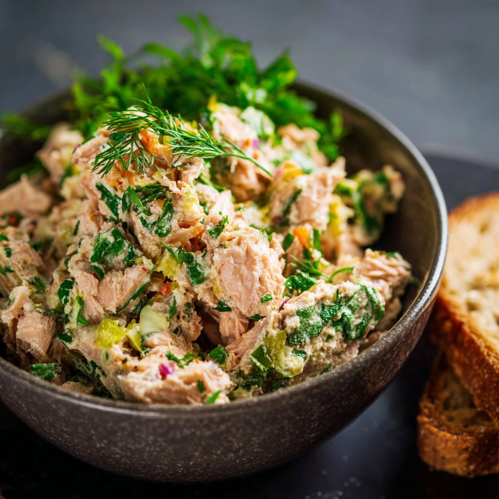 Canned Salmon Salad (Classic Recipe)