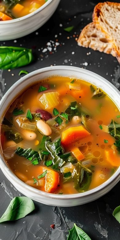 Soupe brûle-graisses maison