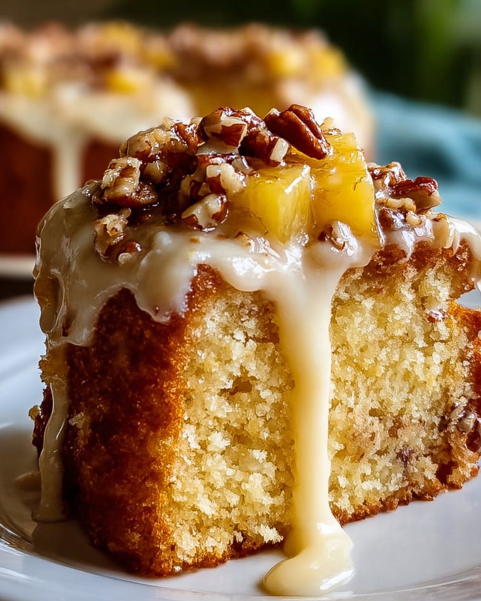 Hawaiian Pineapple Cake