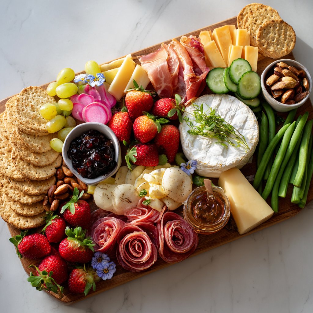 Spring Charcuterie Board
