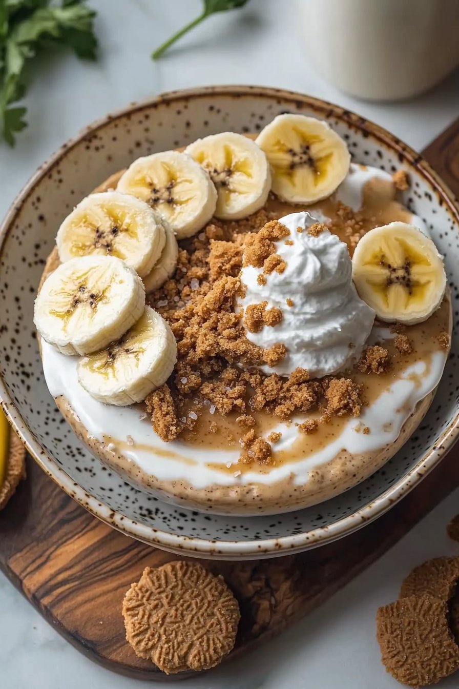 Biscoff Banana Pudding