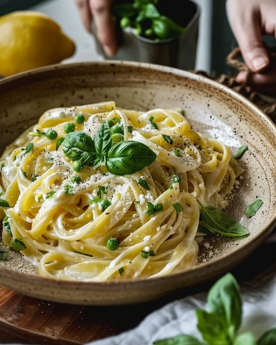 Fresh Spring Lemon Ricotta Pasta 2 Fresh Spring Lemon Ricotta Pasta