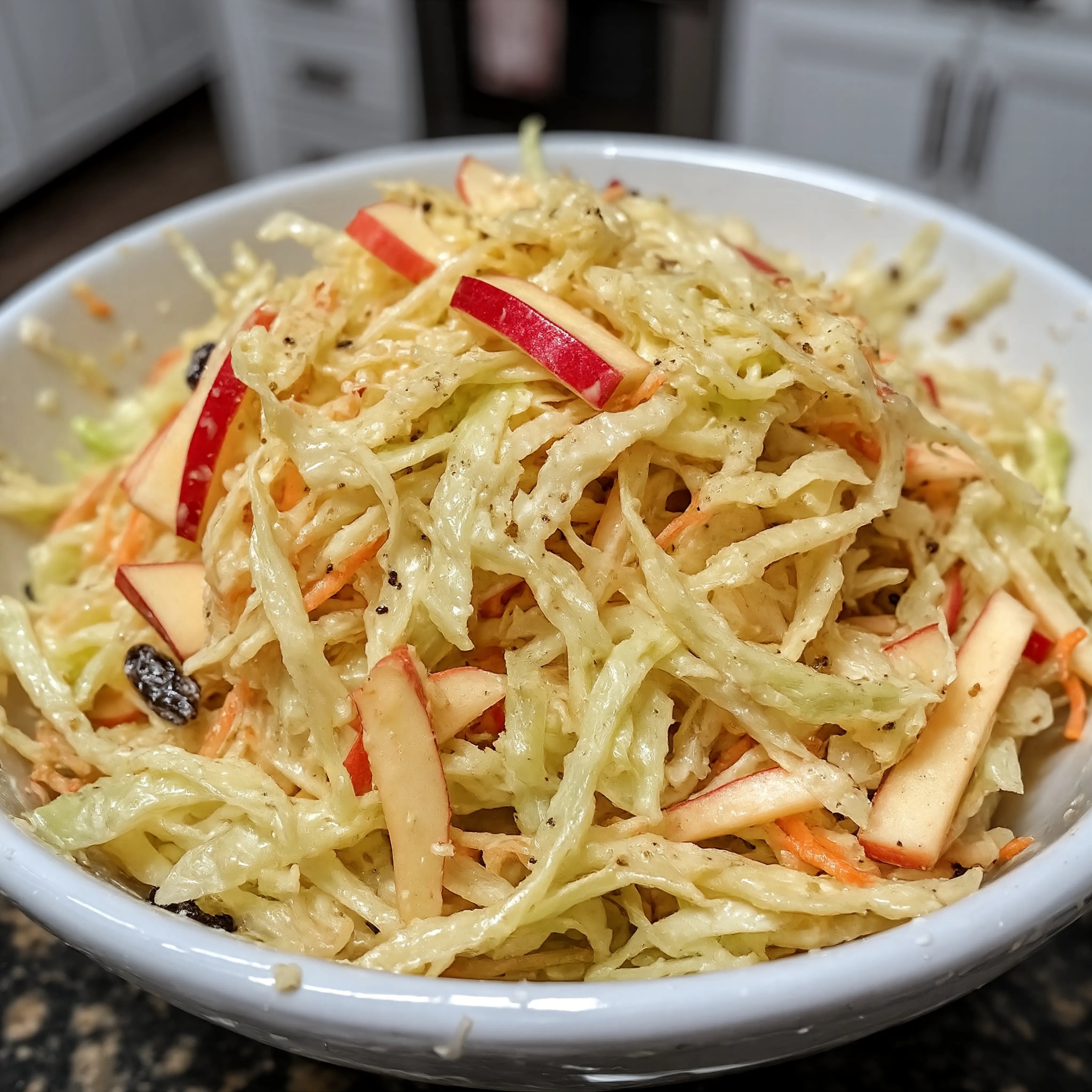 Easy Apple Coleslaw