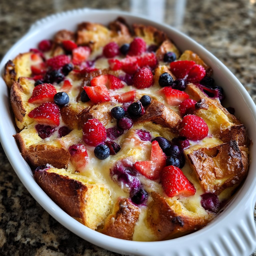 Berry Brunch Casserole 4 Berry Brunch Casserole