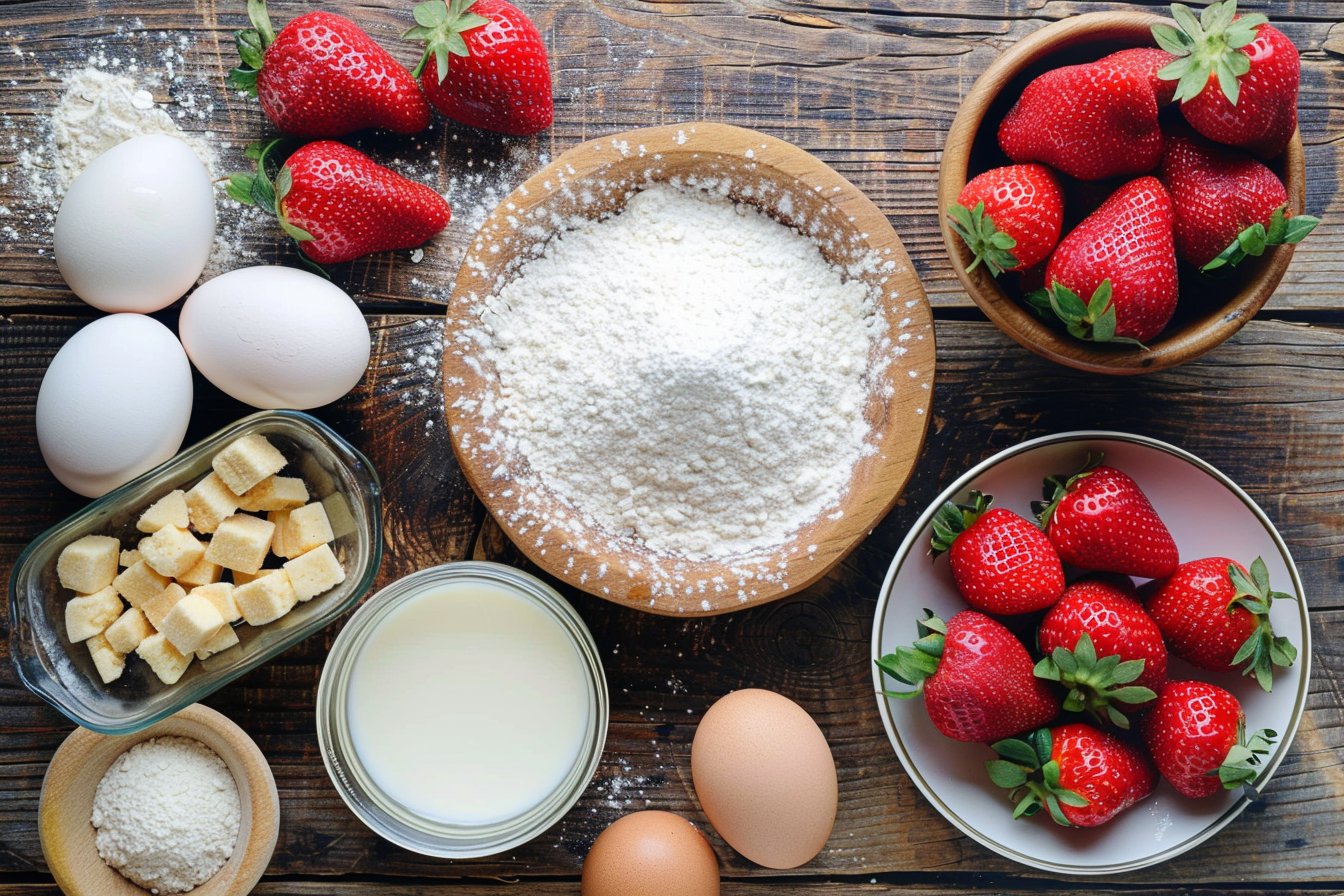 Easy Strawberry Cake