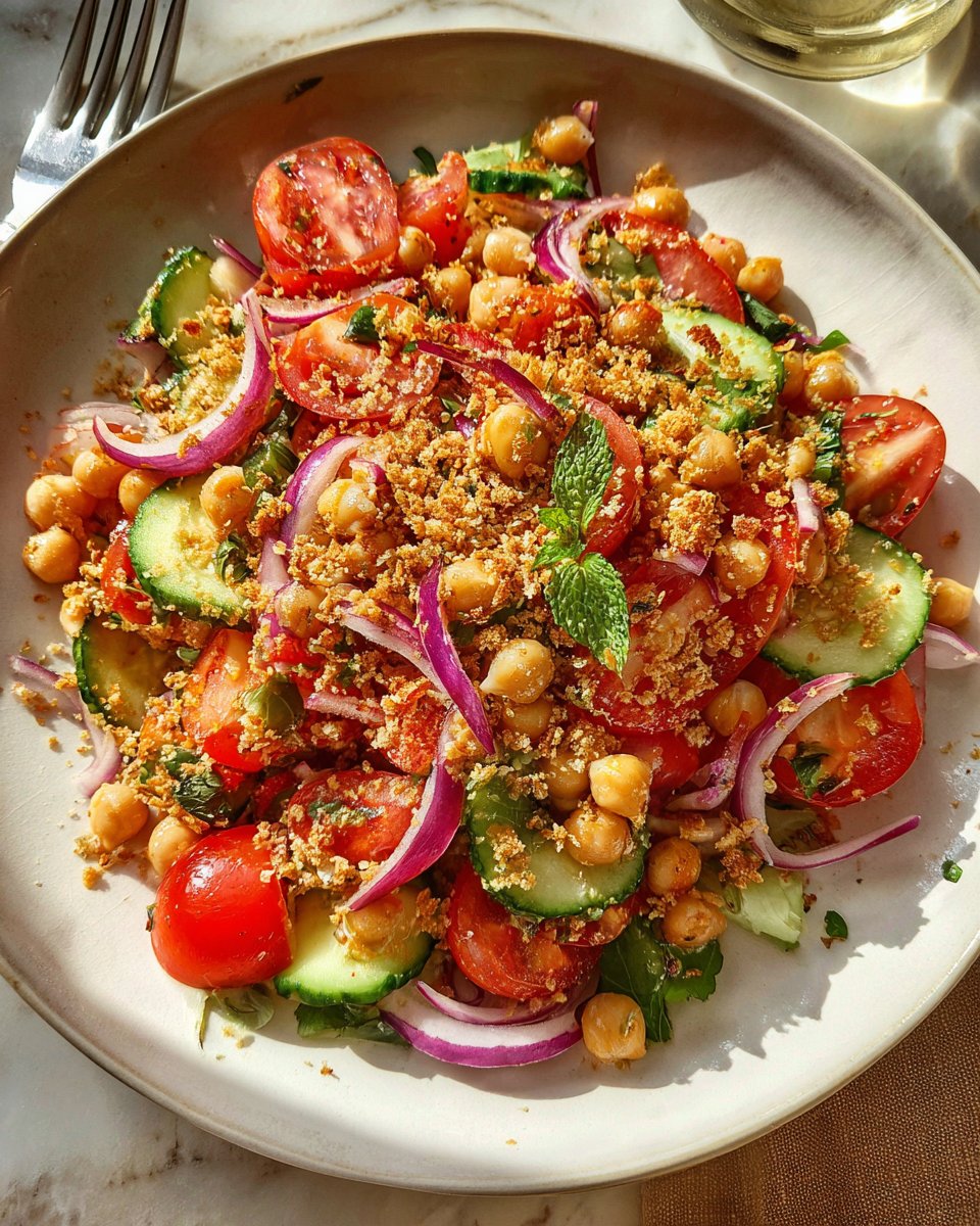Chickpea and Tomato Salad