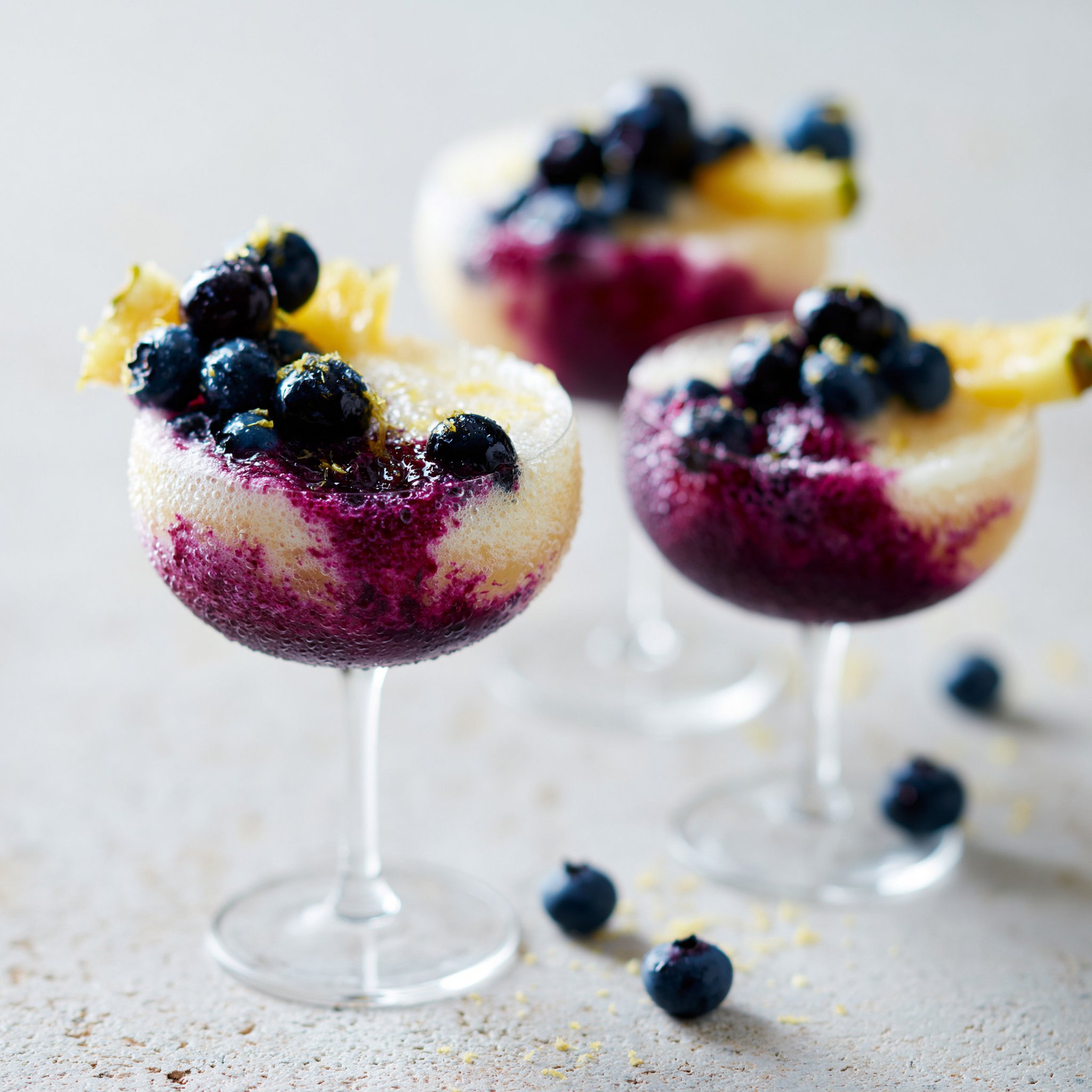 Sip into Bliss with Blueberry Pineapple Tequila Sour