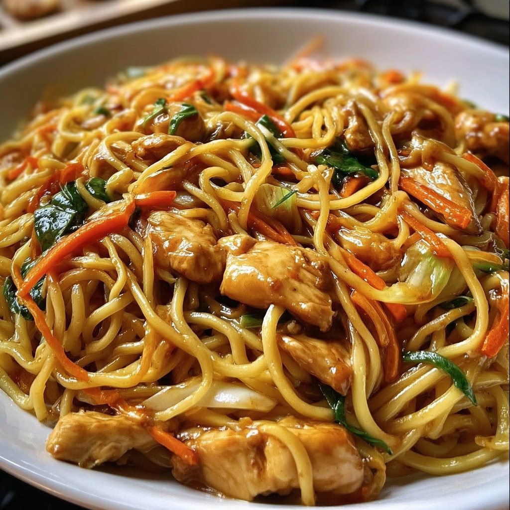 Chicken Lo Mein