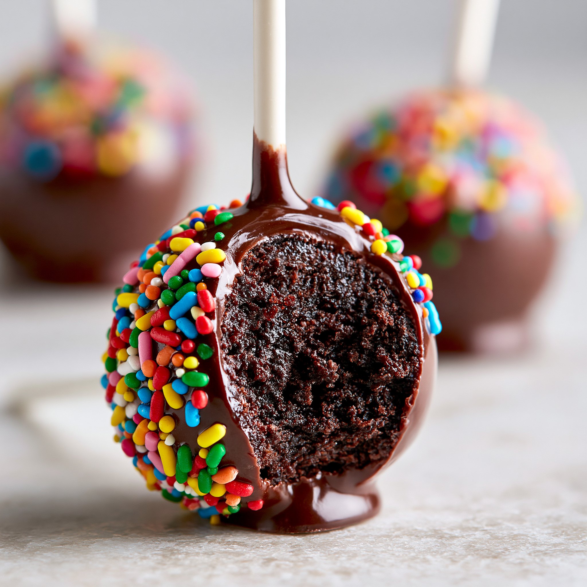 Dekadente Brownie Cake Pops