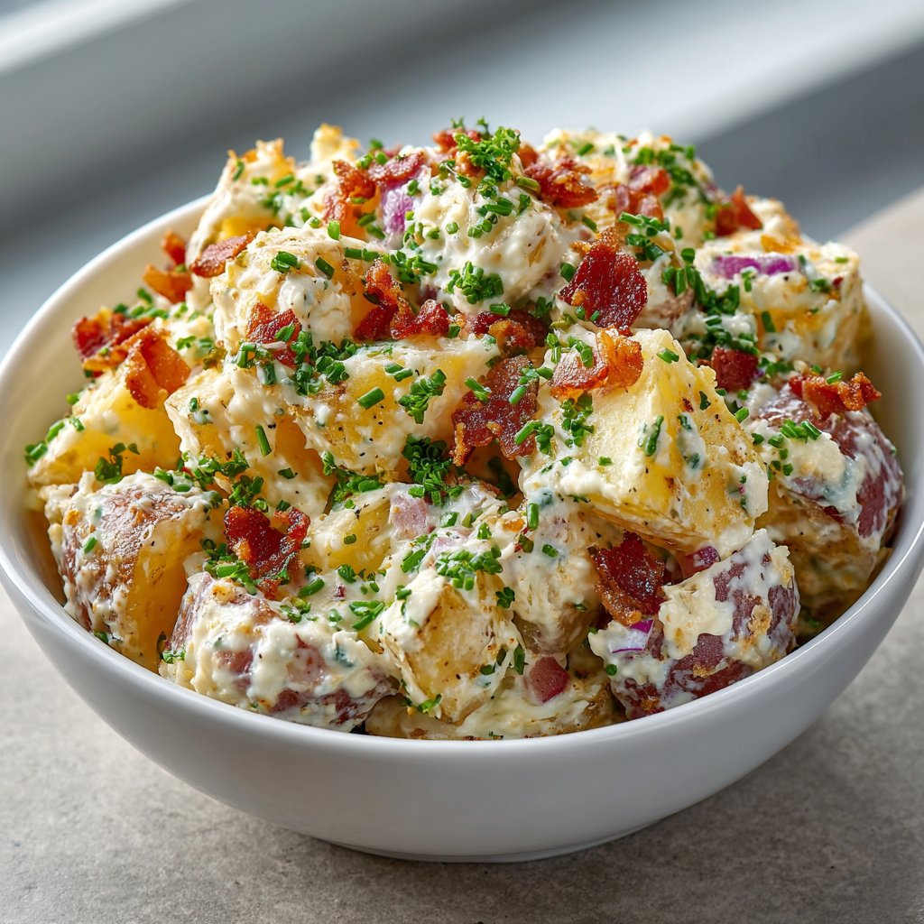 Steakhouse Potato Salad: A Creamy, Flavor-Packed Side Dish