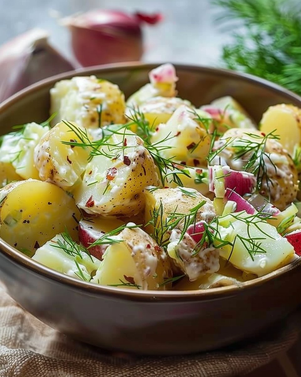 Salt and Vinegar Potato Salad