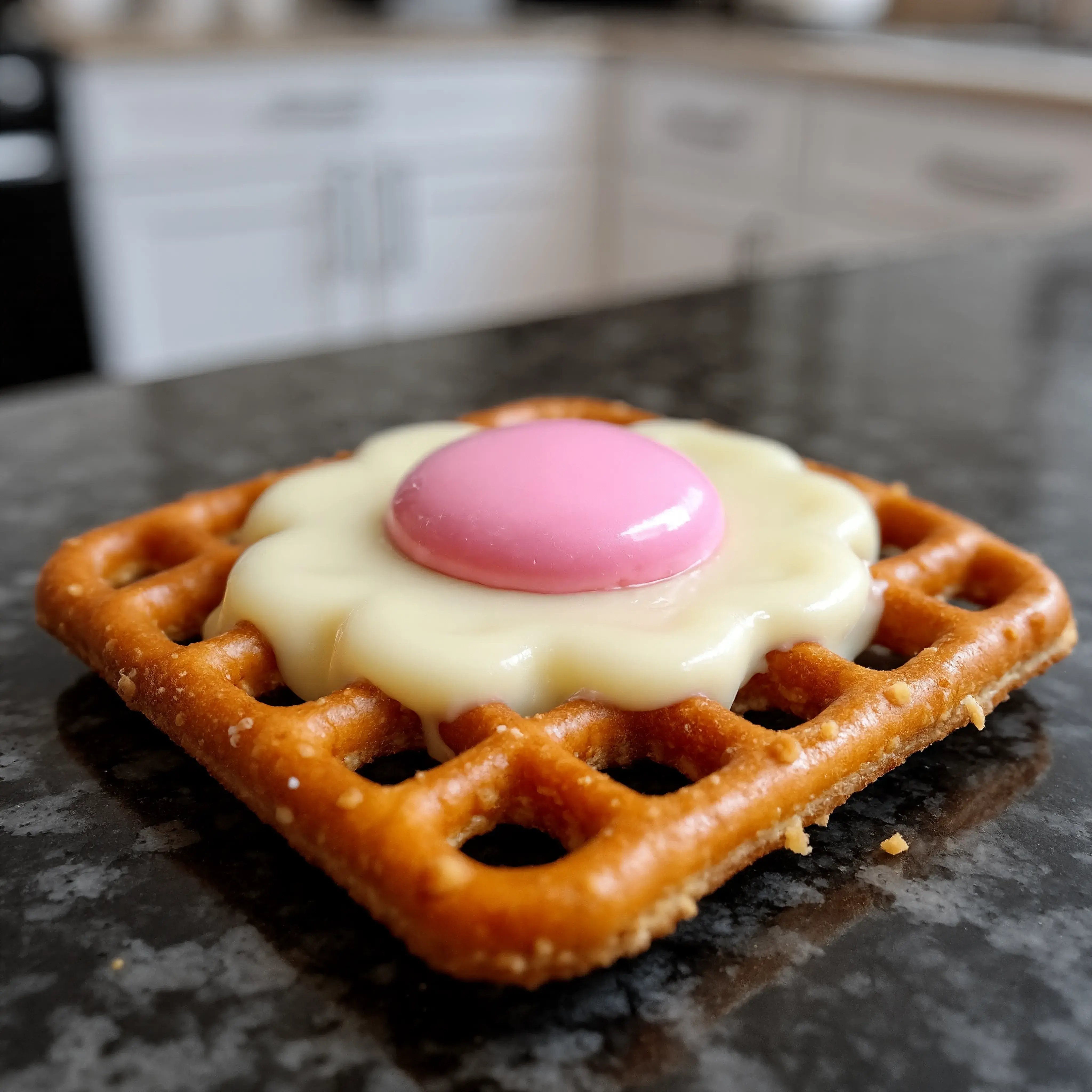 Chocolate Covered Pretzel Flowers