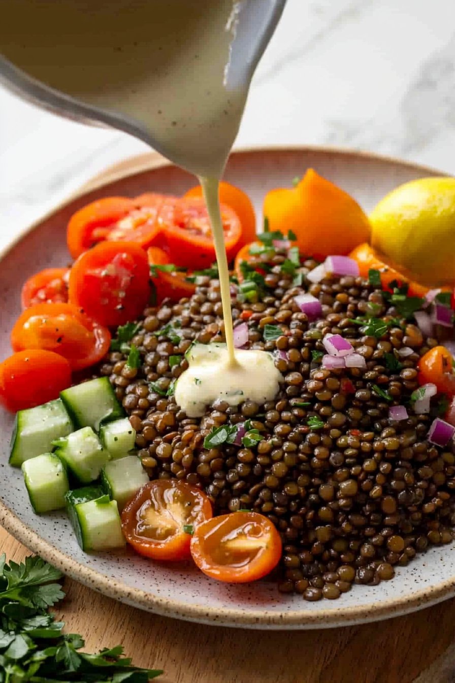 High-Protein Lentil Salad