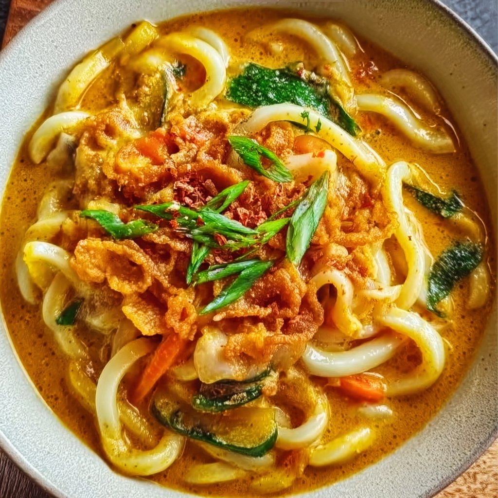 15-Minute Creamy Curry Udon Inspired by Japanese Cuisine