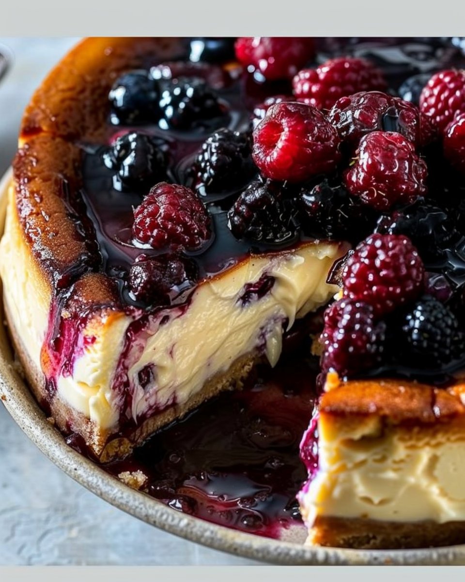 Citrus Berry Burnt Cheesecake: A Luscious Twist on a Classic Favorite 2 Citrus Berry Burnt Cheesecake: A Luscious Twist on a Classic Favorite