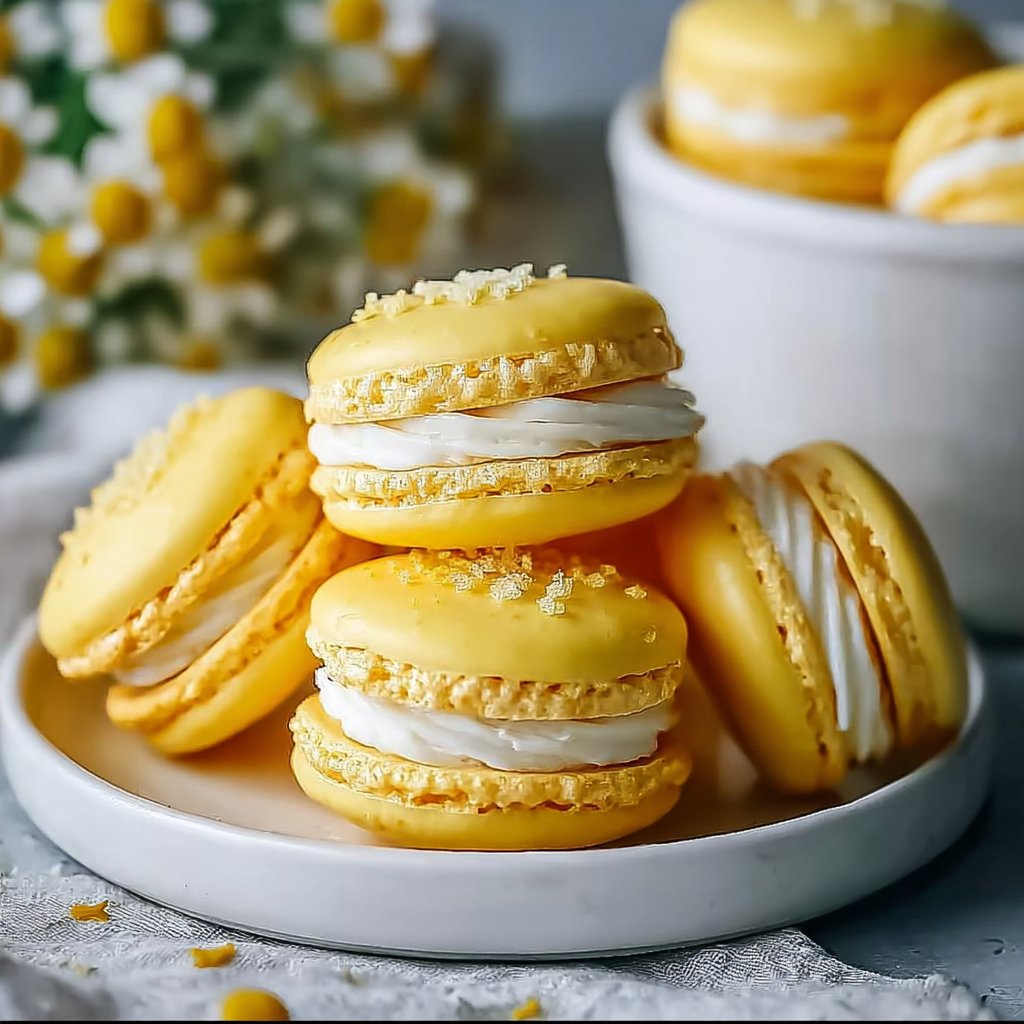 Lemon Macarons