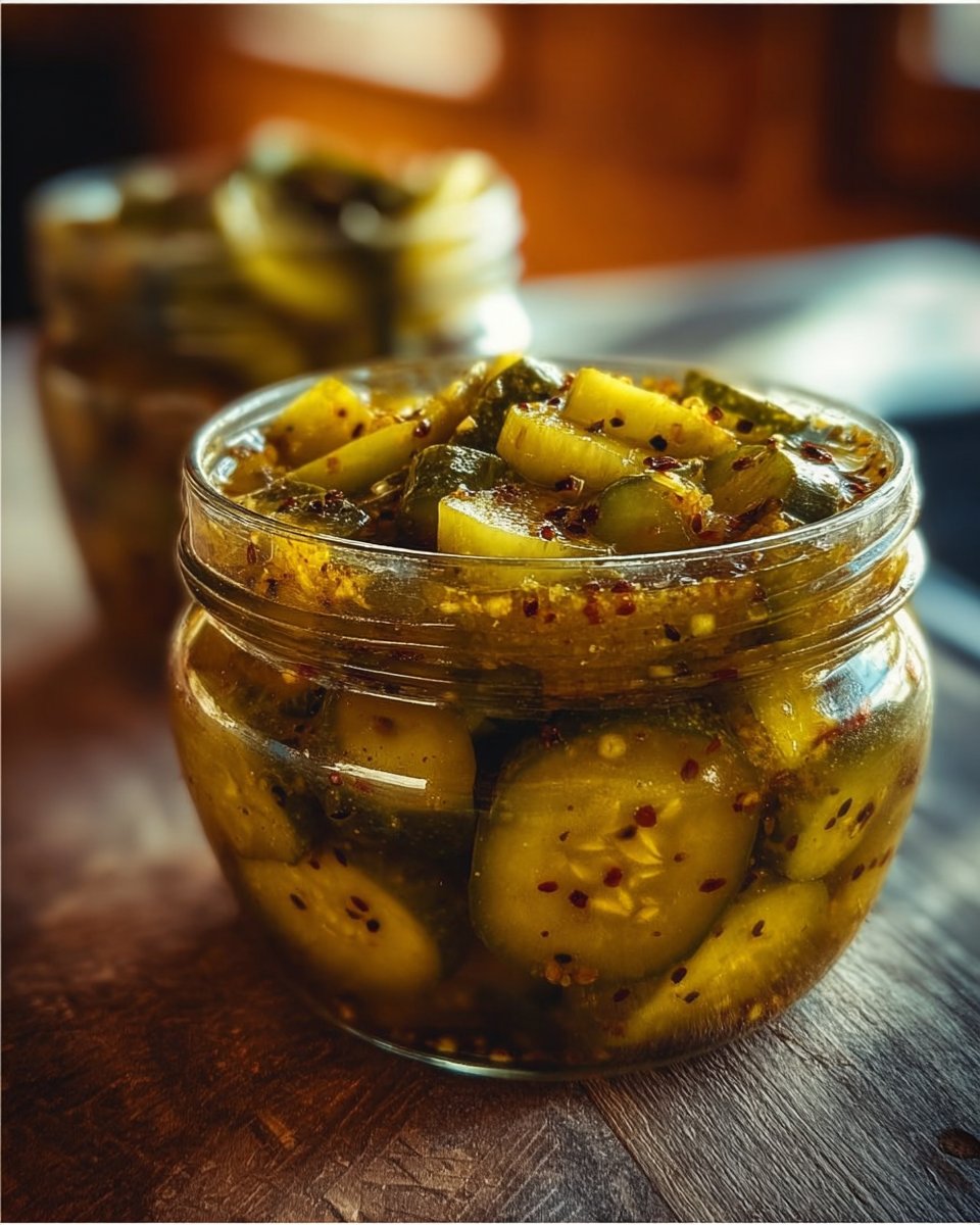 Homemade Mustard Pickles