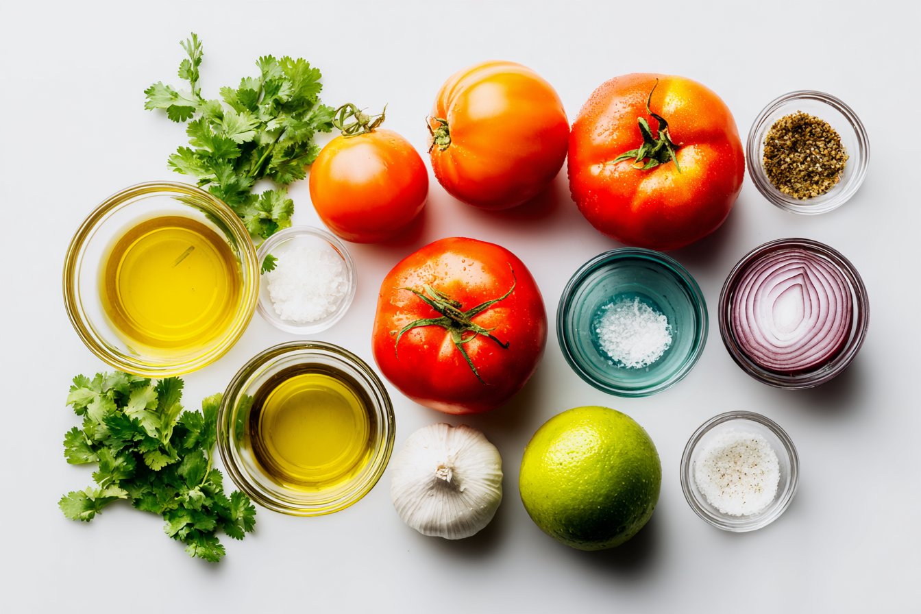 Roasted Tomato and Tomatillo Salsa
