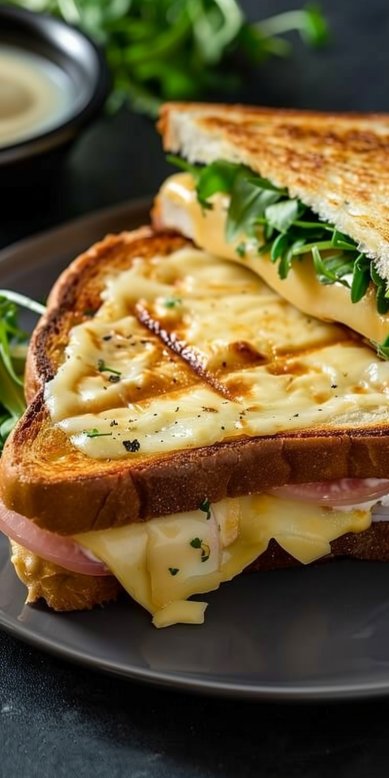 Croque-monsieur Air Fryer : quick and delicious recipe