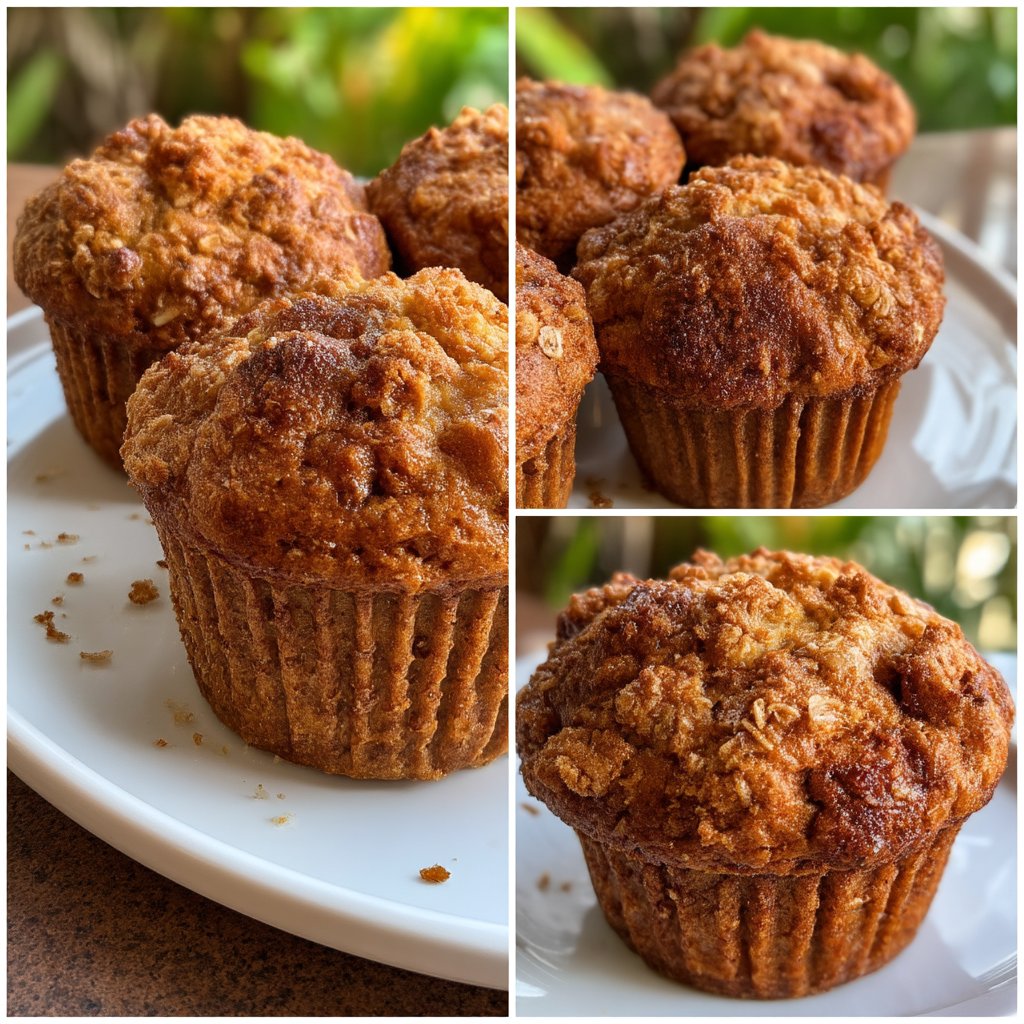 Apple Cinnamon Bran Muffins