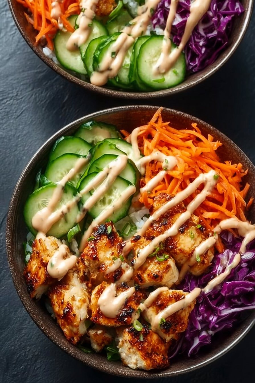 Bang Bang Chicken Bowl