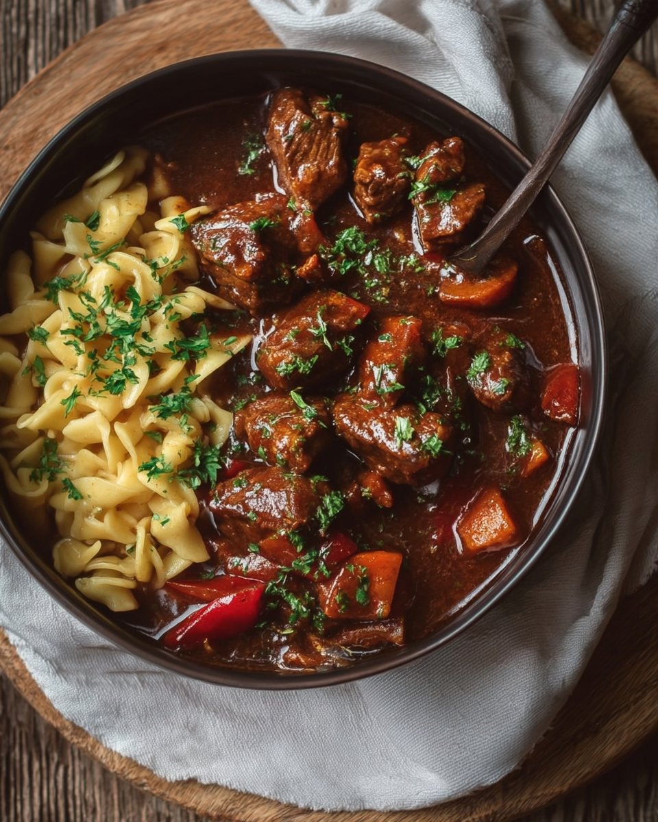 Deutsches Gulasch &ndash; klassisch & lecker