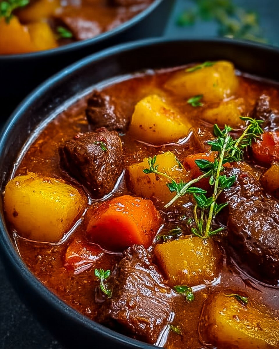 Easy Homemade Beef Stew